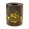 Perforated Multicolor Trash Can Receptacle
