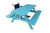 6 Ft. ADA Traditional Recycled Plastic Picnic Table