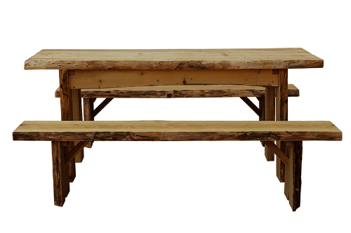 6 Ft. Autumnwood Picnic Table With Detached Wildwood Benches