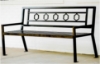 Biscayne Steel Bench
