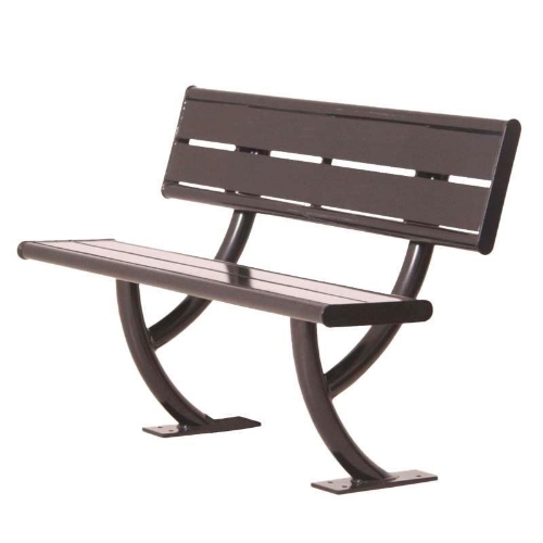 Acadia Plank Backed Bench	